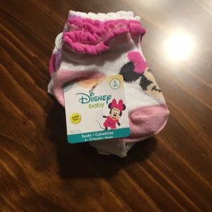 Set of 5 Minnie Mouse socks